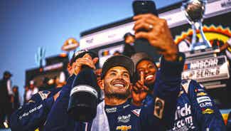 Next Story Image: Cup Champ Kyle Larson 1-on-1: On Kids Celebrating, Vacay Plans & Being Hockey Dad